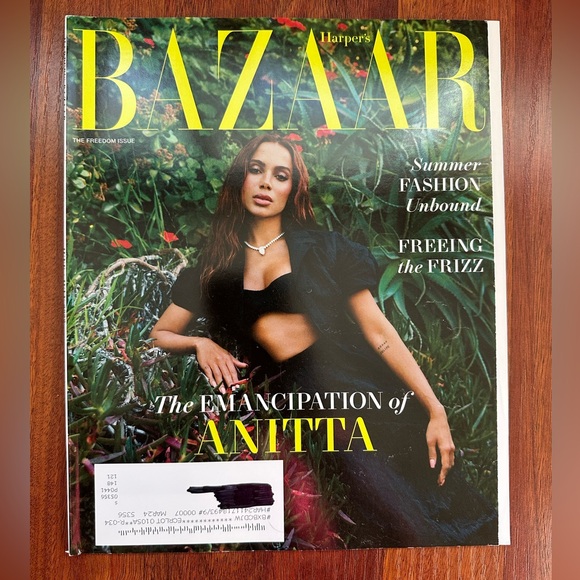 Harper’s Bazaar Magazine - Anitta - June/July 2023 - Picture 1 of 3
